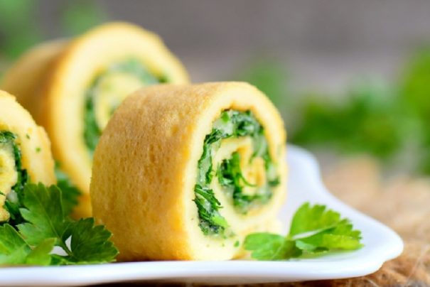 Otlu Omlet Roll’lar Tarifi