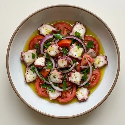 Ahtapot Salatası Tarifi