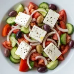 Beyaz Peynirli Akdeniz Salata Tarifi