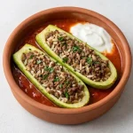 Etli Kabak Dolması Tarifi