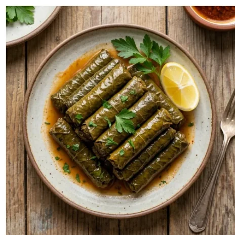 Etli Yaprak Sarma Tarifi