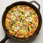 Jambonlu Frittata Tarifi