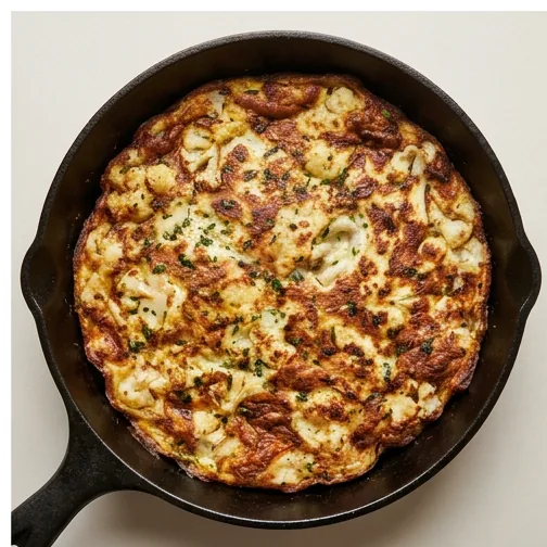 Karnabaharlı Omlet Tarifi