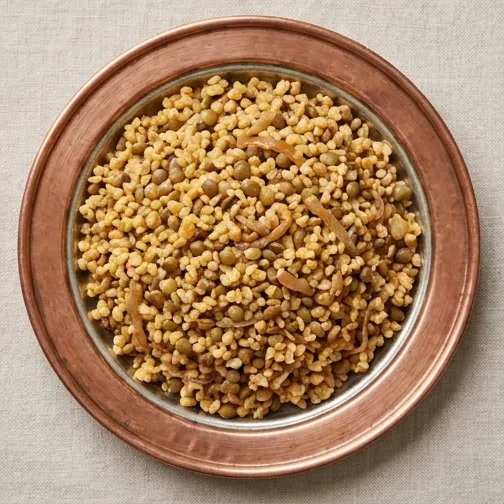 Mercimekli Bulgur Pilavı Tarifi