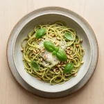 Pesto Soslu Makarna Tarifi