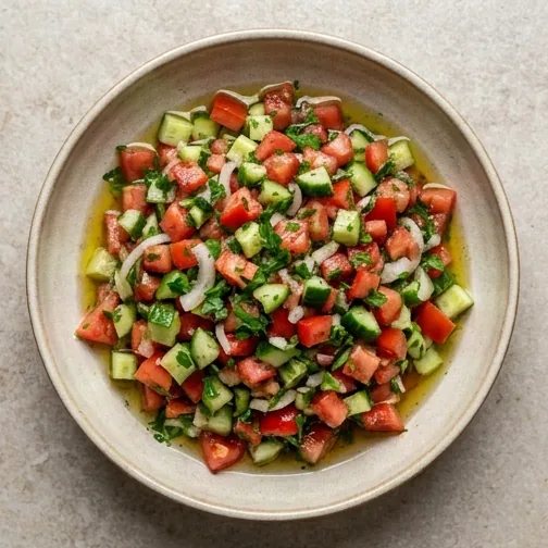 Pratik Çoban Salata Tarifi