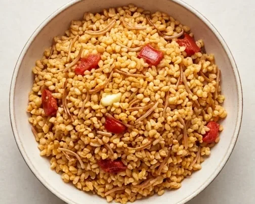 Şehriyeli Bulgur Pilavı Tarifi