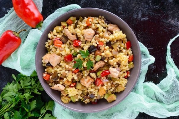 Tavuklu Buğday Salatası Tarifi