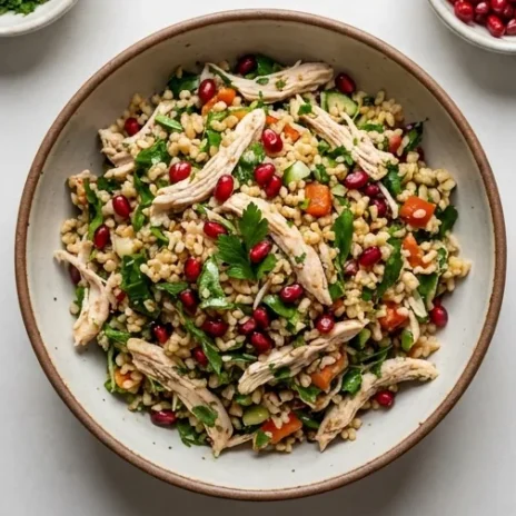 Tavuklu Buğday Salatası Tarifi