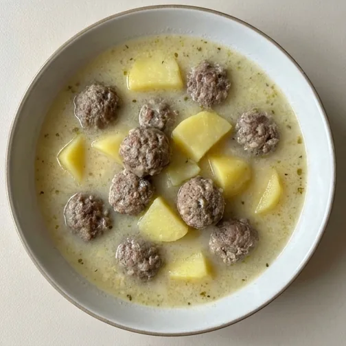Terbiyeli Sulu Köfte Tarifi