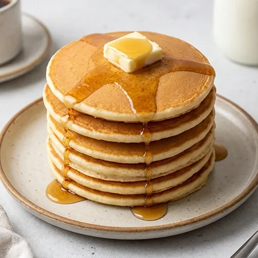 Sade Pancake Tarifi