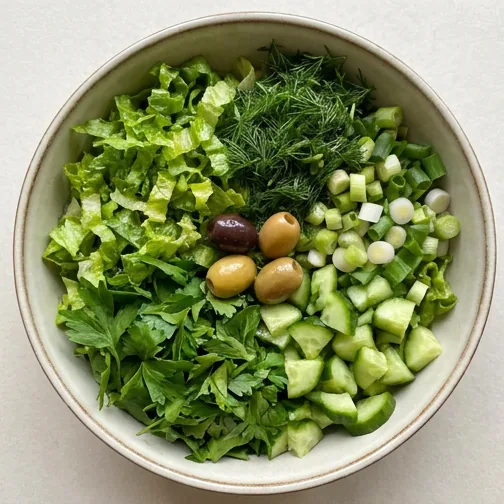 Yeşil Salata Tarifi