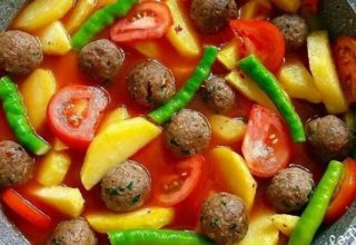 Köfteli Patates Yemeği Tarifi